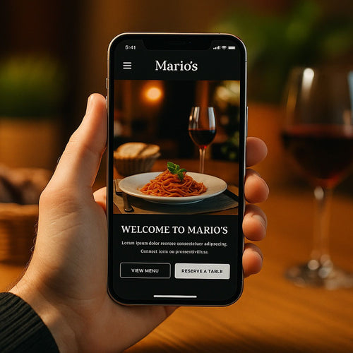 sito web ristorante